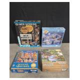 Variety of puzzles - no guarantee all pieces are