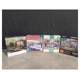 Variety of puzzles - no guarantee all pieces are