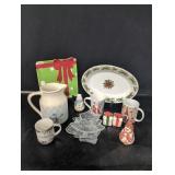 Variety of Christmas Themed Dishes