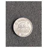 1946 Canada 5 cent coin
