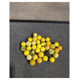 Yellow marbles