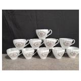 Pretty cups with no saucers