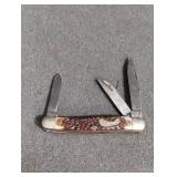 3 1/4' Frontier 'Imperial 4231 pocket knife bone