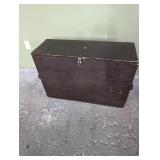 Handmade wooden chest 36' w x 13' d x 35' h on