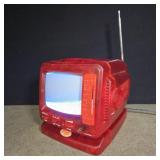 Vintage Kit-Kat TV/radio with 5' screen, tested