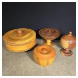 Assorted wooden items
