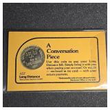 AGT Long Distance $5 coin conversation piece