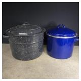 Large pot for canning and smaller soup pot