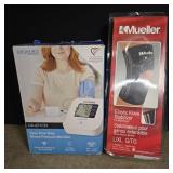 One step blood pressure monitor and L/XL elastic