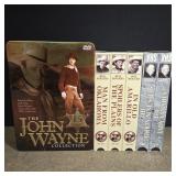 John Wayne DVD Collection and VHS movies