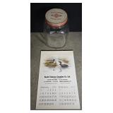 Booth Fisheries Winnipeg 1975 calendar and