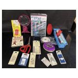 Assorted sewing tools and notions