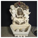 Small outdoor fountain, unsure of if it works