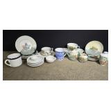 Minature dishes and jugs