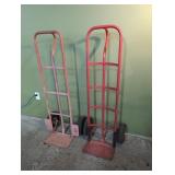 Metal wheelers. 53' h