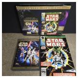 Star Wars collector's DVD and graphic novel,