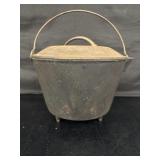 Vintage 3 legged cast-iron pot, Made in USA #7