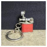 Miniature flip top keychain lighter Japan