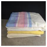 Storage with woolen blankets