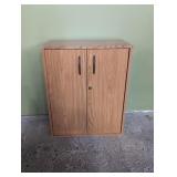 Particle board cabinet 23 1/2' w x 12' d x 25' h