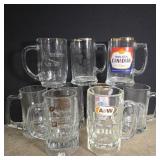 Beer mug lot