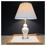 22.5' tall glass living room lamp, tested