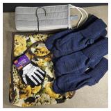 Clothes pin bag and handmade socks