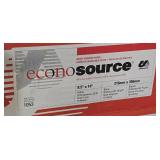 EconoSource 8 1/2' x 14' box lot of paper, white