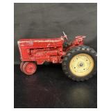Vintage metal tractor