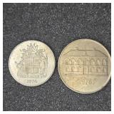 Iceland Kronas 1974, 1976