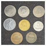 Old foreign coins
