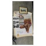 Vintage RMNP Wasagaming Poster and Photo Postcards