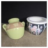 Flower pot and decorative container