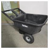 Cyclone plastic 2 wheeled cart