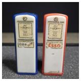 Vintage 1950s plastic Esso gas station salt and