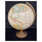 Globemaster 12' diameter globe, 17' h