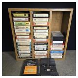 Eight track music tapes, 8 track cassette