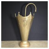 Brass umbrella stand 22' high