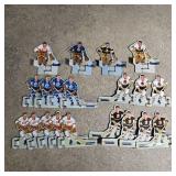 Metal table hockey figures