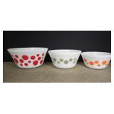 Federal mixing bowl set