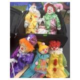 Vintage Clown Dolls