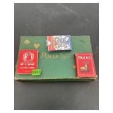 Vintage Poker Set  - NOS