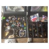 Large lot of  Assorted Pins & more