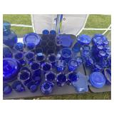 Cobalt Glasses, Mugs Plates and Vases