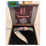 'Remember the Heroes' 9/11 Folding Knife