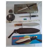 (1) Knife and (1) Dagger