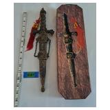 14 inch Fantasy Dragon Dagger with Scabbard