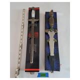 Two Daggers with Boxes