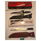 (1) Hunting Knife plus (1) Bowie