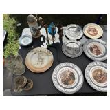 Revolutionary War Plates, Steins